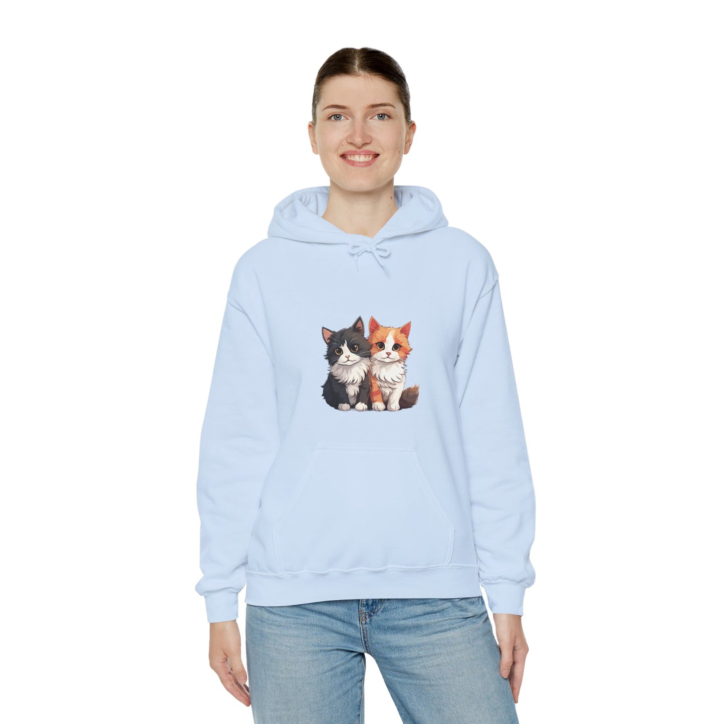 Unisex Heavy Blend Cat Hoodie