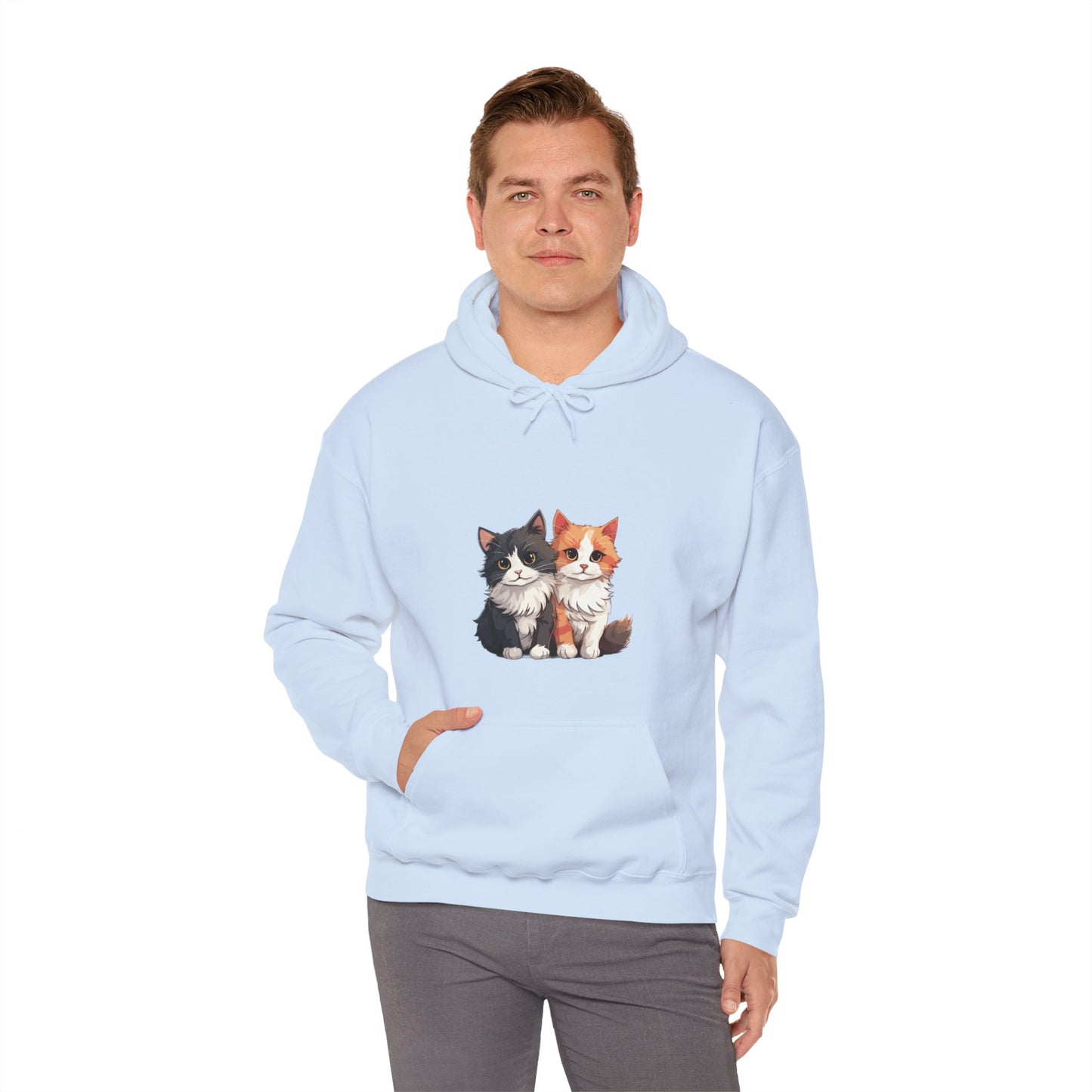 Unisex Heavy Blend Cat Hoodie