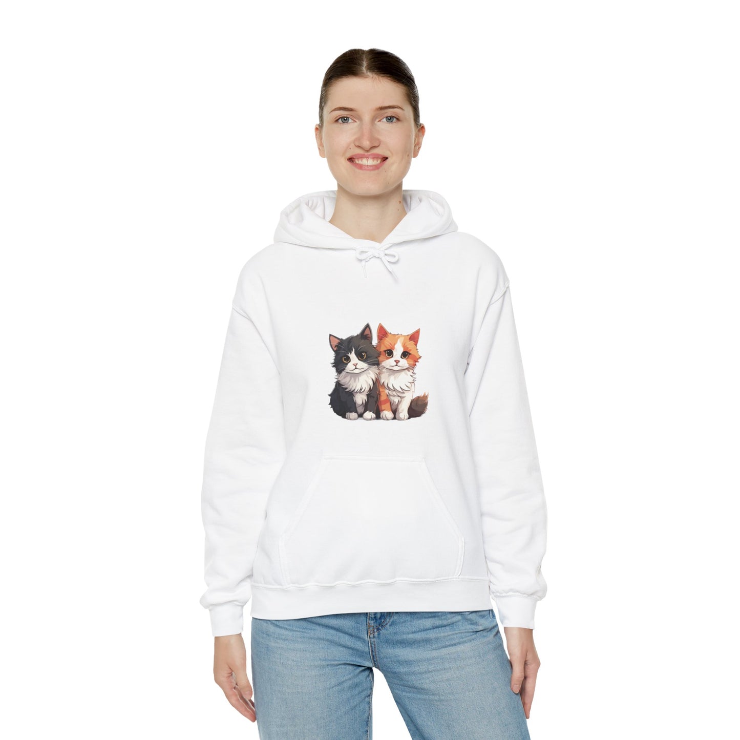 Unisex Heavy Blend Cat Hoodie