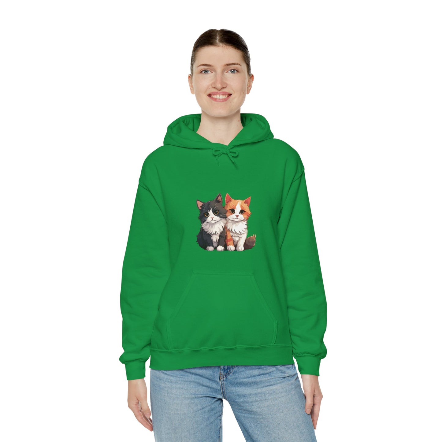 Unisex Heavy Blend Cat Hoodie