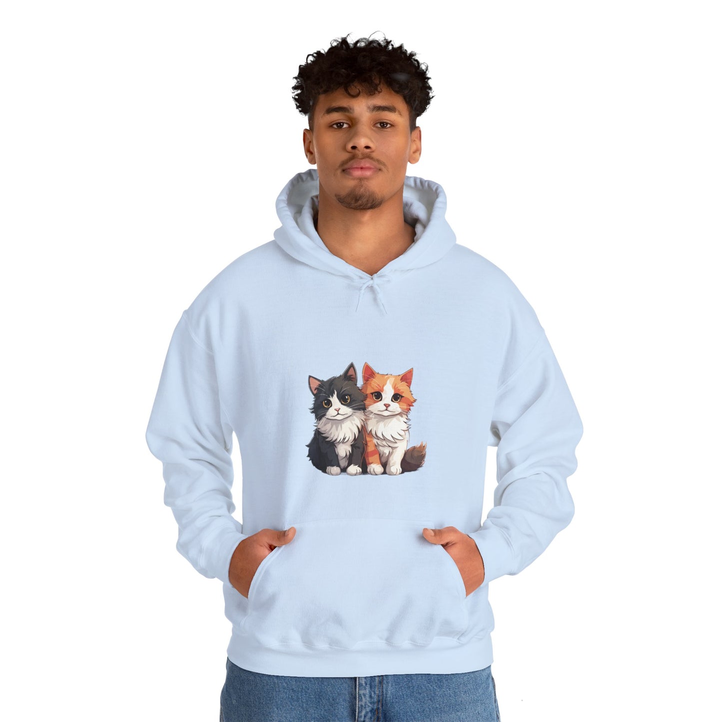 Unisex Heavy Blend Cat Hoodie