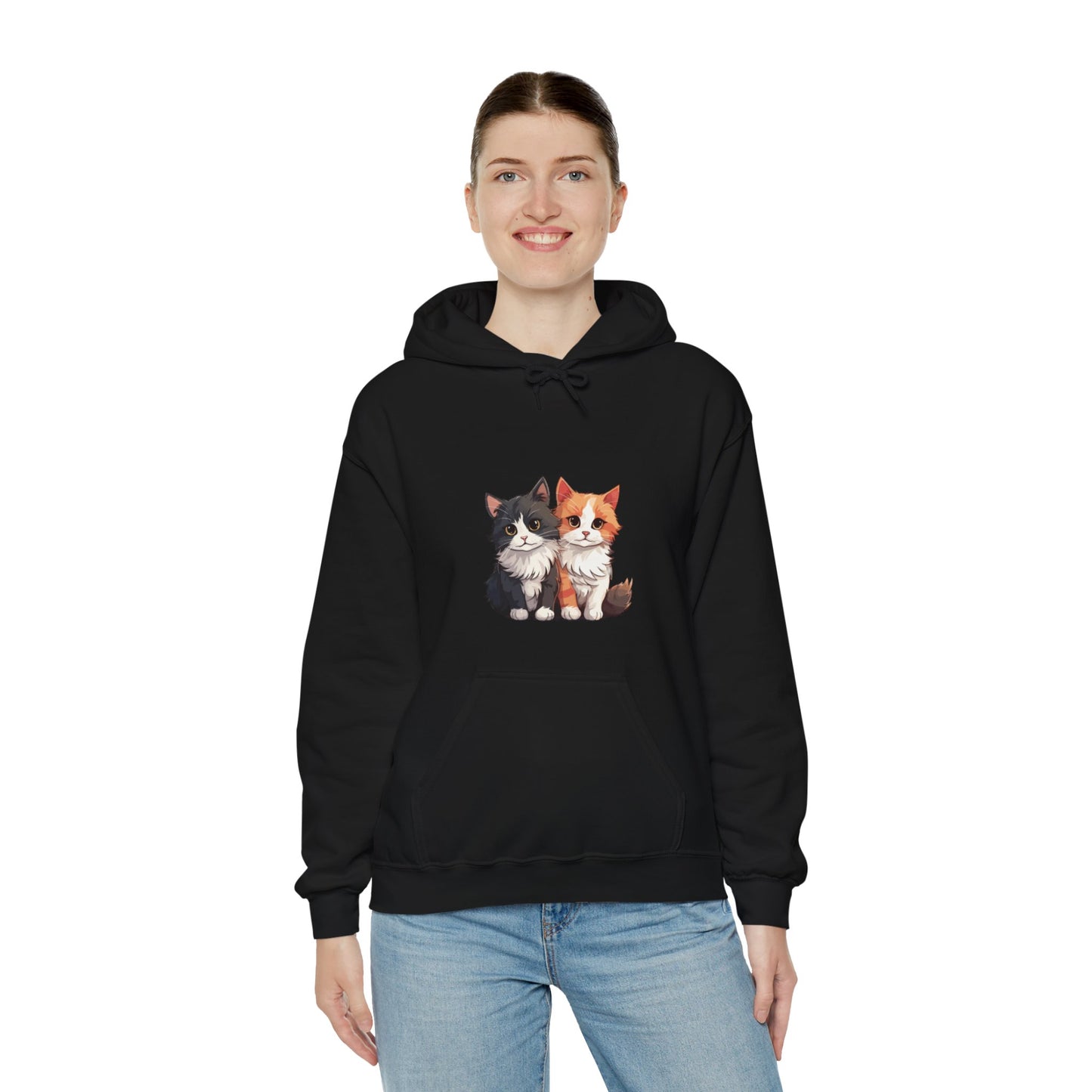 Unisex Heavy Blend Cat Hoodie