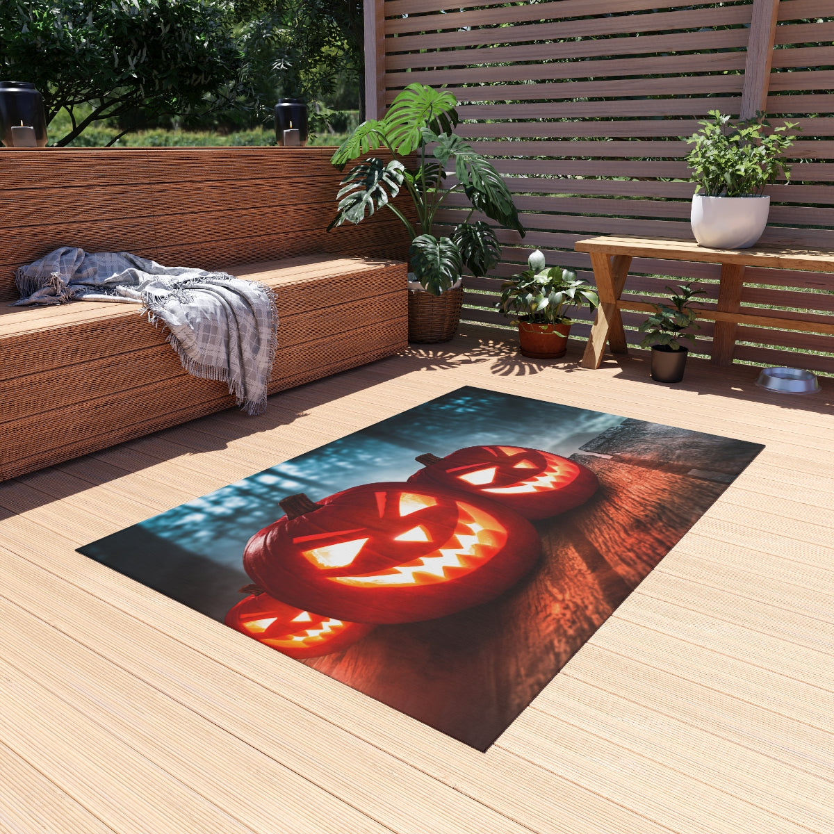 Outdoor Halloween Rug