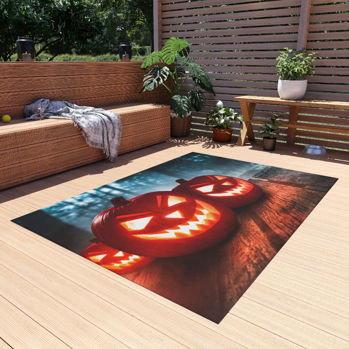 Outdoor Halloween Rug