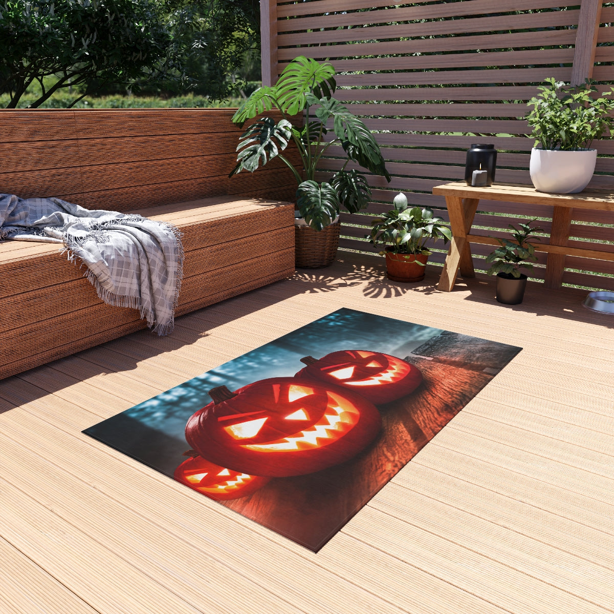 Outdoor Halloween Rug