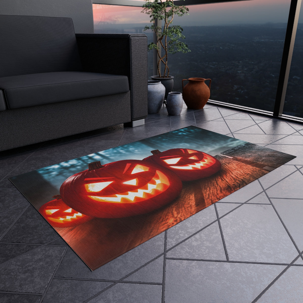 Outdoor Halloween Rug