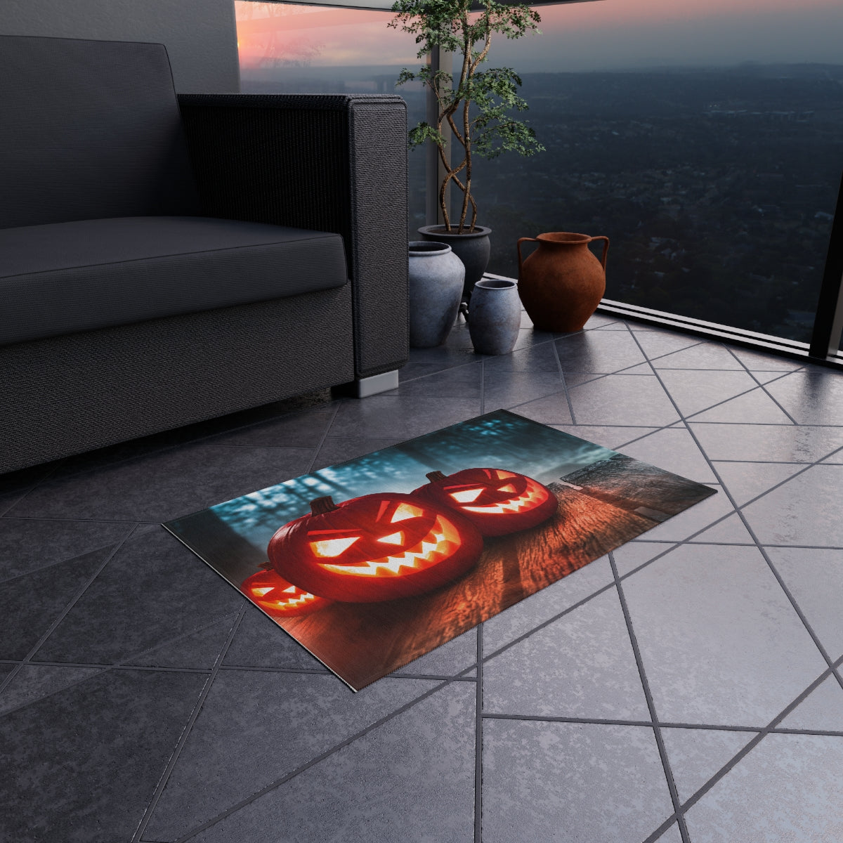 Outdoor Halloween Rug